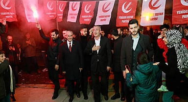Yeniden Refah Belediye Başkan Adayı Septioğlu'na Çatalçeşme'de Coşkulu Karşılama