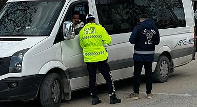 Elazığ'da Okul Önlerinde Denetimlere Devam