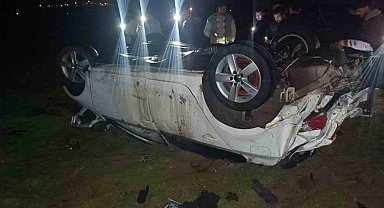 Elazığ'da Otomobil Takla Attı: 2 Yaralı