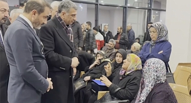 Milletvekili Erol, Mağdur Hak Sahiplerini Yanlız Bırakmadı