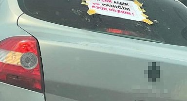 Acemi Sürücünün Aracına Yazdığı Dikkat Çeken Uyarısı