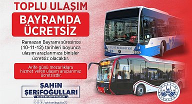 Elazığ Belediyesi'nden Ücretsiz Ulaşım Hizmeti Verilecek