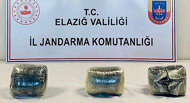 Elazığ'da 9 Kilo Esrar Ele Geçirildi