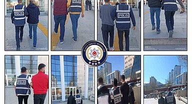 Elazığ'da Kesinleşmiş Hapis Cezası Bulunan 35 Kişi Yakalandı