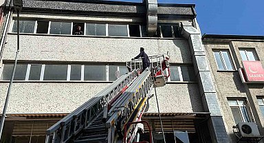 Elazığ'da Havalandırma MotoruYangın Çıkardı