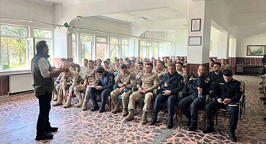 Elazığ'da Jandarma Personeline Yangın Eğitimi Verildi