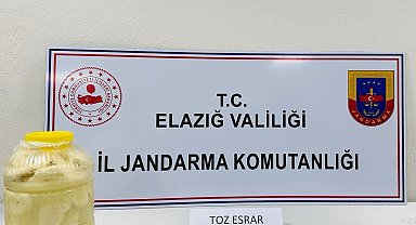 Elazığ'da Peynir Pidonu İçerisinde Uyuşturucu Madde Ele Geçirildi