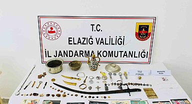 Elazığ'da Tarihi Eser Kaçakçılığı Operasyonu Yapıldı
