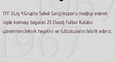 Şehir Futbolunda Dostluk Rüzgarı
