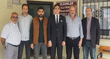 Saadet Partisi İl Başkanı Akın Muhtarları Ziyaret Etmeye Devam Ediyor