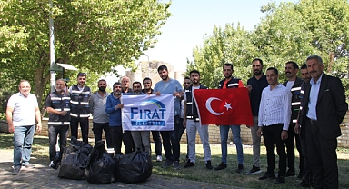 Fırat EDAŞ gönüllüleri doğa için el ele verdi