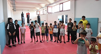 Doğukent 15 Temmuz Şehitleri spor salonunda yoğun faaliyet