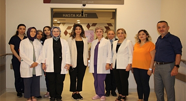 Elazığ Fethi Sekin Şehir Hastanesi Tüp Bebek Merkezi'nin ilk bebeği dünyaya gözlerini açtı.