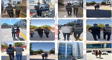 Haklarında kesinleşmiş hapis cezası olan 24 kişi yakalandı