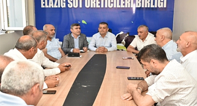 Milletvekili Keleş; Elazığ üreticiler birliği başkanlarıyla bir araya geldi