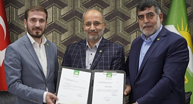 HÜDA PAR Elazığ İl Başkanlığı'nda bayrak değişimi