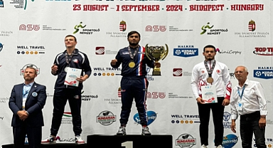 Sporcularımızdan Dünya Üçüncülüğü başarısı 