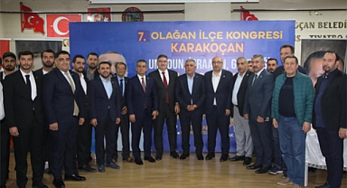 AK Parti Karakoçan İlçe başkanı Ülküşan Özdemir yeniden seçildi