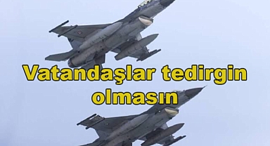 Diyarbakır 8. Ana Jet Üs Komutanlığına bağlı F-16 ve F-4 muharip uçakları vatandaşı selamlayacak
