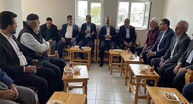 HÜDA PAR Milletvekili Faruk Dinç; Karasungur Köyünde vatandaşları dilnedi