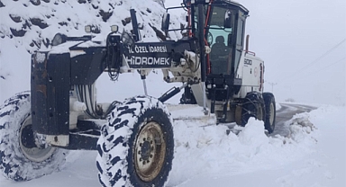 Elazığ'da 127 köy yolu ulaşıma açıldı