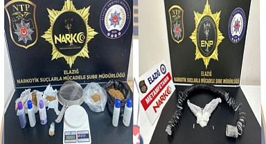 Elazığ'da Uyuşturucu denetimlerinde 14 gözaltı