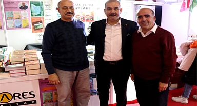 ETSO Başkanı Alan, Kitap fuarını ziyaret etti