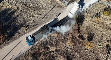 Gümüşbağlar Köyü'nde yol çalışmalarımız devam ediyor