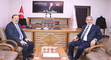 Alan; Defterdar Bağsız'ı ziyaret etti 