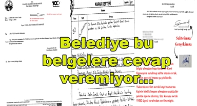 Belediye; Yerel Yayın Birliğinin sunduğu belgelere sessiz kaldı