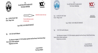 Elazığ Belediyesinin bir yalanı daha ortaya çıktı