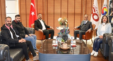 FHGC'ti, ETSO Başkanını ziyaret etti