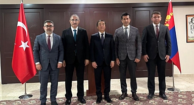 FÜ'sinden Moğolistan Ankara Büyükelçiliği'ne ziyaret
