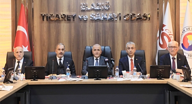 Vali Hatioğlu; ETSO'yu ziyaret etti