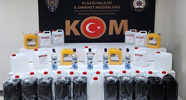Yılbaşı öncesi kaçak etil alkol operasyonu