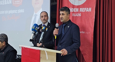 YRP Keban İlçe Başkanlığına Ersin Gök seçildi