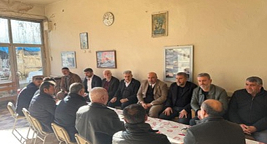 AK Parti Elazığ Milletvekili Ejder Açıkkapı, Palu'da vatandaşlarla bir araya geldi