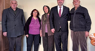 CHP İl Başkanı, Toktaş'ın ailesini ziyaret etti