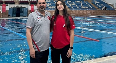 Elazığ'dan Milli takıma yüzücü Tuana İç davet edildi