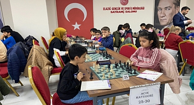 Elazığ İl birinciliği Satranç turnuvası sona erdi