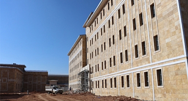 Elazığ Polis eğitim merkezi hizmet binasında çalışmalar sürüyor