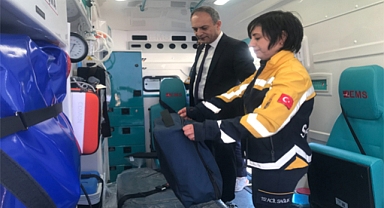Sağlık Bakanlığı'ndan Elazığ'a tam donanımlı 6 ambulans gönderildi