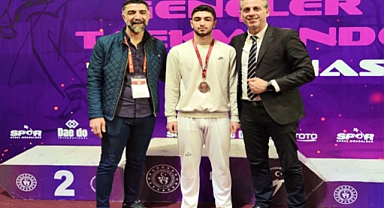 Tekvando da Türkiye üçüncülüğü elde edildi