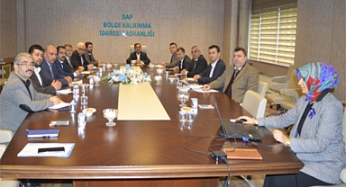 DAP ve DSİ, Suyun bölgede etkin kullanımı için toplantı düzenledi