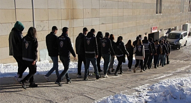 Elazığ'da Dolandırıcılık operasyonunda 18 kişi tutuklandı