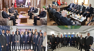 Elazığ TSO Başkanı Alan, Siyasi partileri ziyaret etti