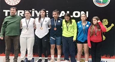 Gülnaz Çetin, Gülle'de Türkiye Üçüncüsü oldu 