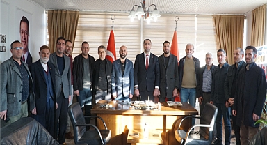 Saadet Partisi İl Başkanı, AGD'yi ziyaret etti