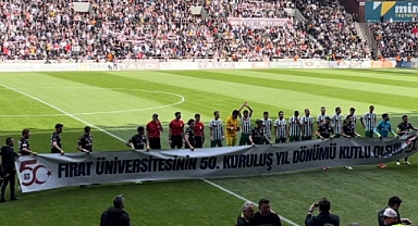 Elazığspor'dan Fırat Üniversitesine Anlamlı 50. Yıl kutlaması