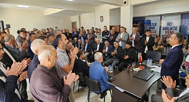 Milletvekili Keleş, Hazarbaba engelsiz yaşam merkezi inşaat alanını da gezdi.